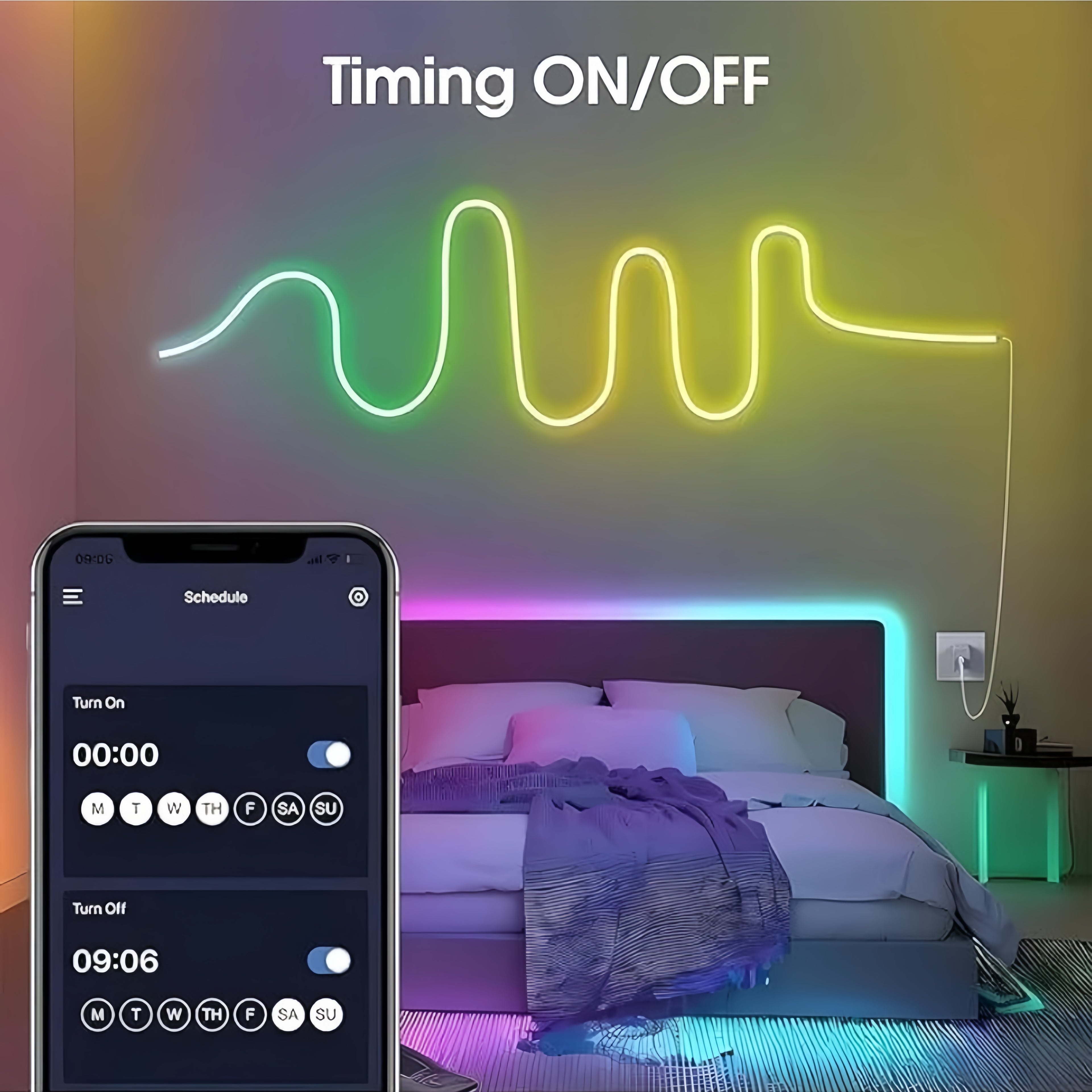 Smart RGB IC Neon LED Strip Light