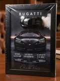 Bugatti Chiron 3D Model Frame – A4/A5 Size