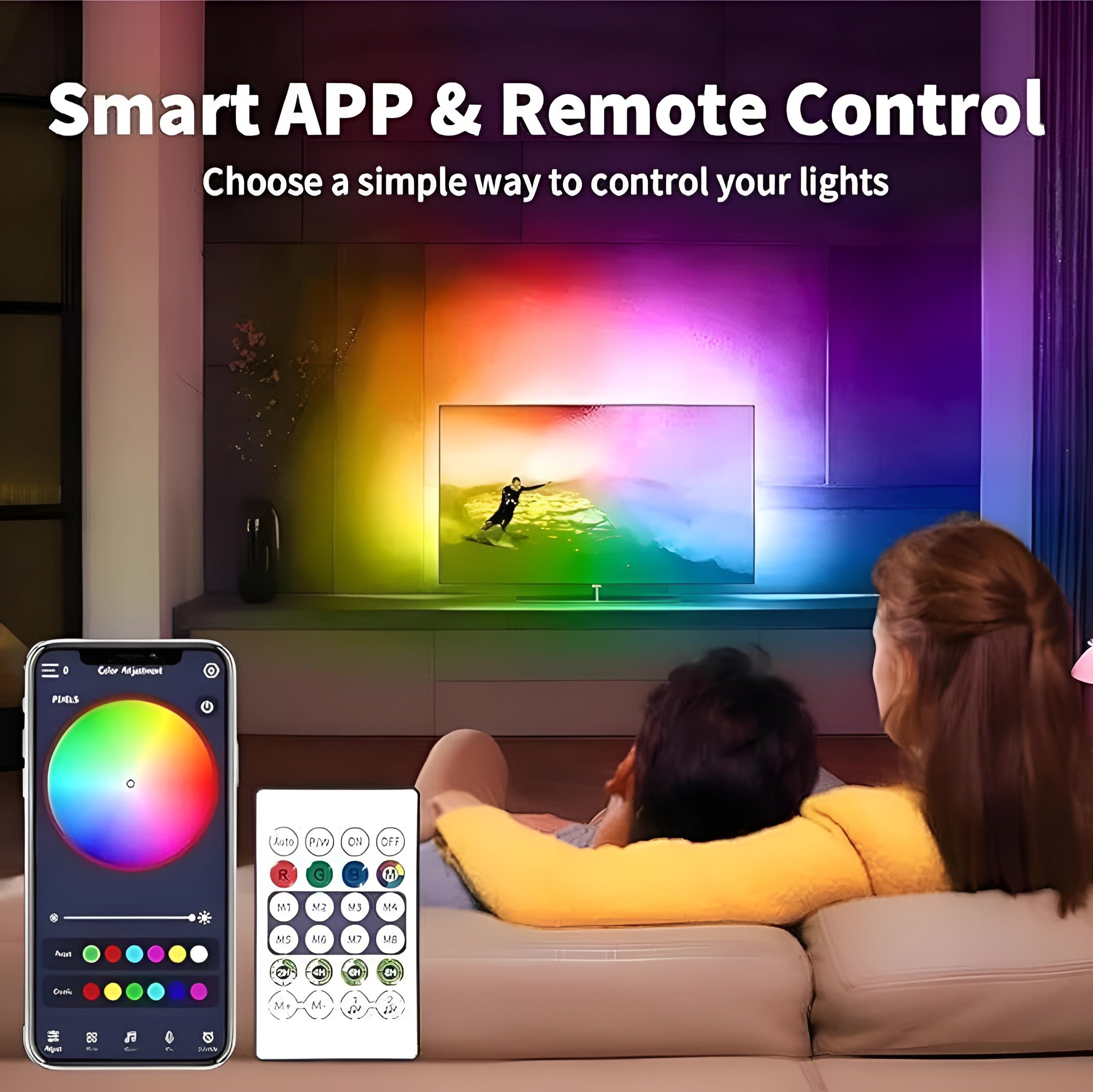 Smart RGB IC Neon LED Strip Light