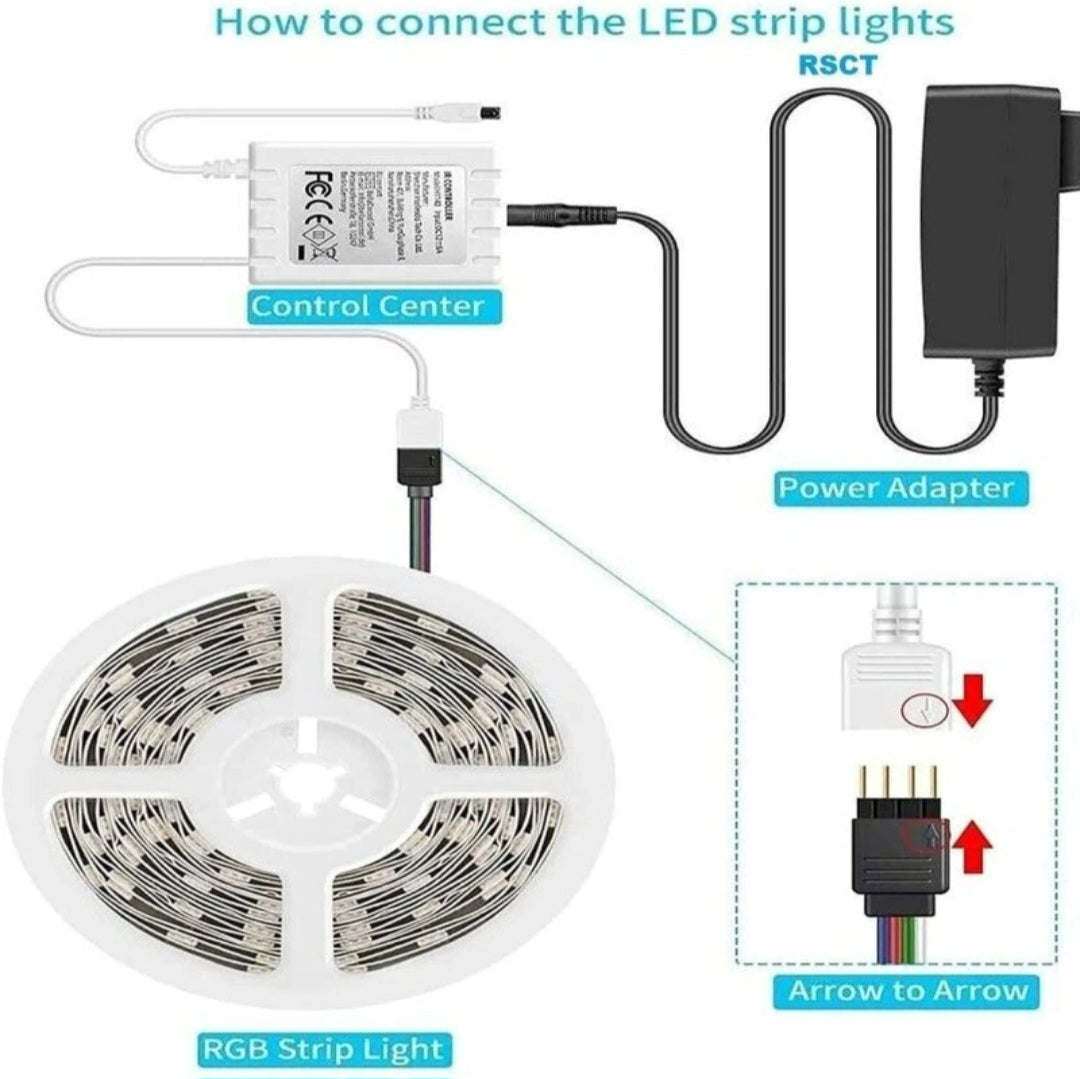 Smart LED Rope Sticker Light