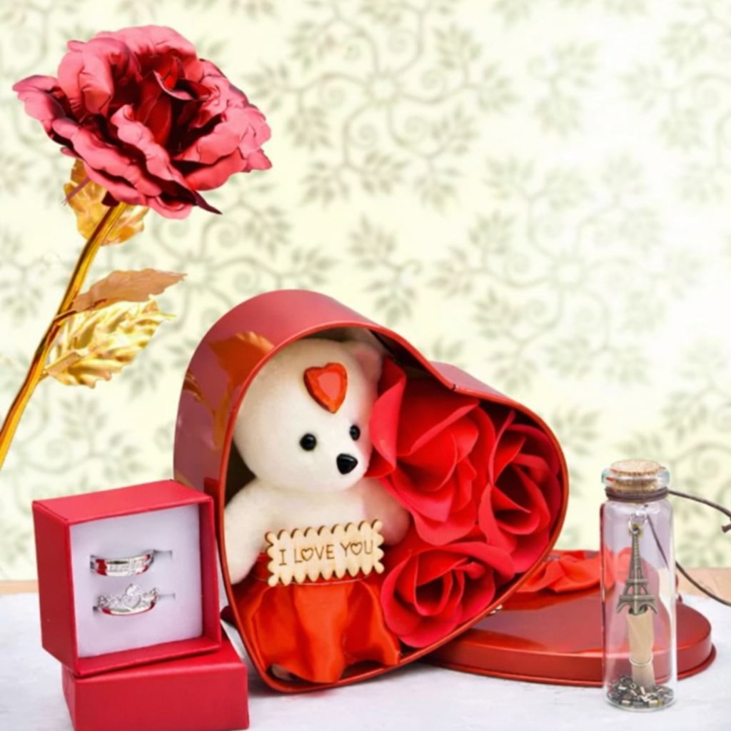 Valentine’s Day Special Love Hamper – Romantic Gift Set for Couples